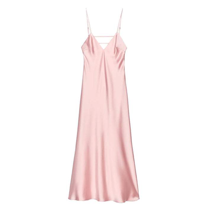 Damen Sommerliches Spaghettiträgerkleid mit schmeichelndem Schnitt und fließendem Stoff Echo Archiv
