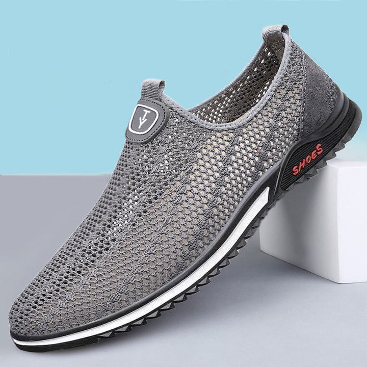 Herren Leichte Atmungsaktive Slip-On Sneakers Echoarchiv
