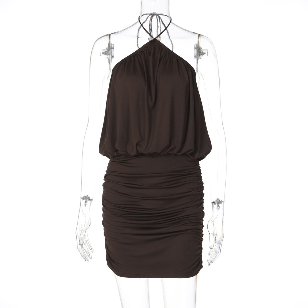 Damen Wickelkleid mit gerafftem Design Echo Archiv