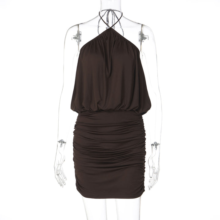 Damen Wickelkleid mit gerafftem Design Echo Archiv