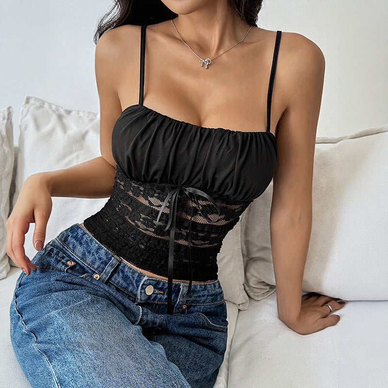 Damen Weite Stonewashed Jeans mit tiefer Taille und Palazzo-Bein Echoarchiv