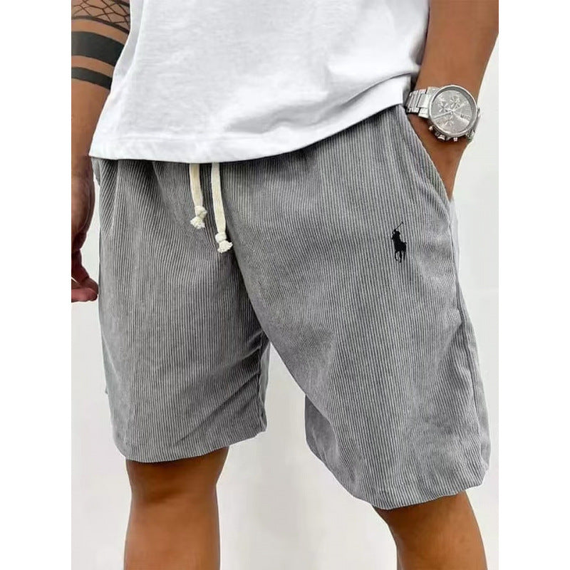 Herren Freizeithose aus weichem Baumwoll-Mix mit Gummizug DMCA do not reactivate – Sorevano