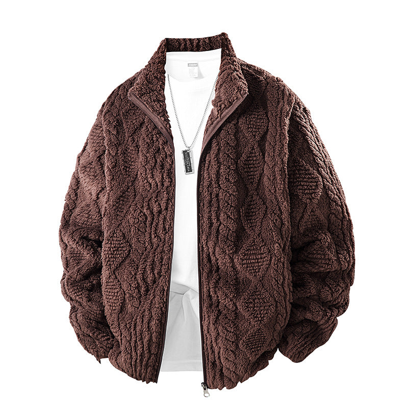 Herren Kuschelige Fleecejacke Echo Archiv