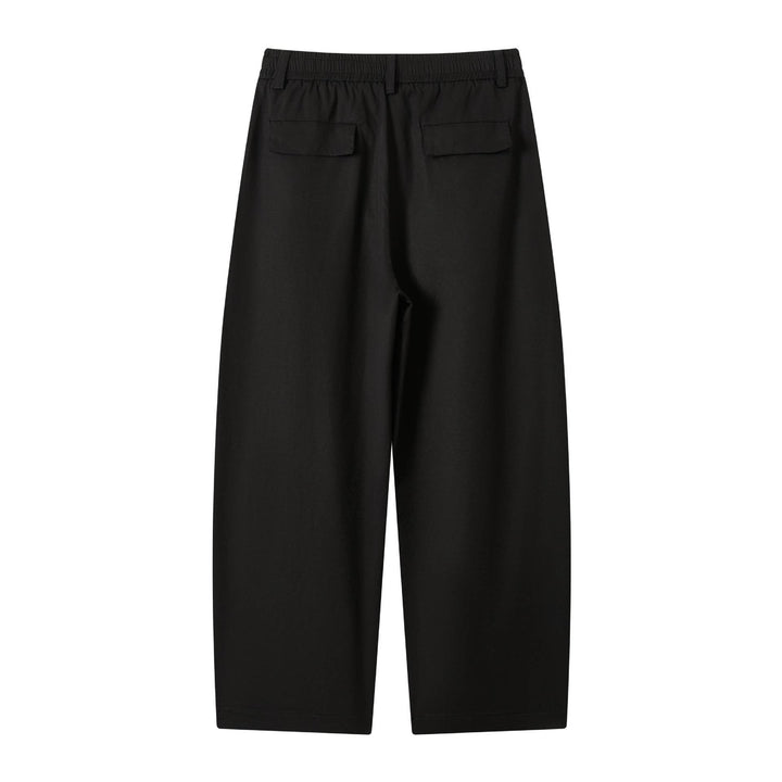 Damen weite Culotte-Hose mit elastischem Bund und Tunnelzug Echoarchiv
