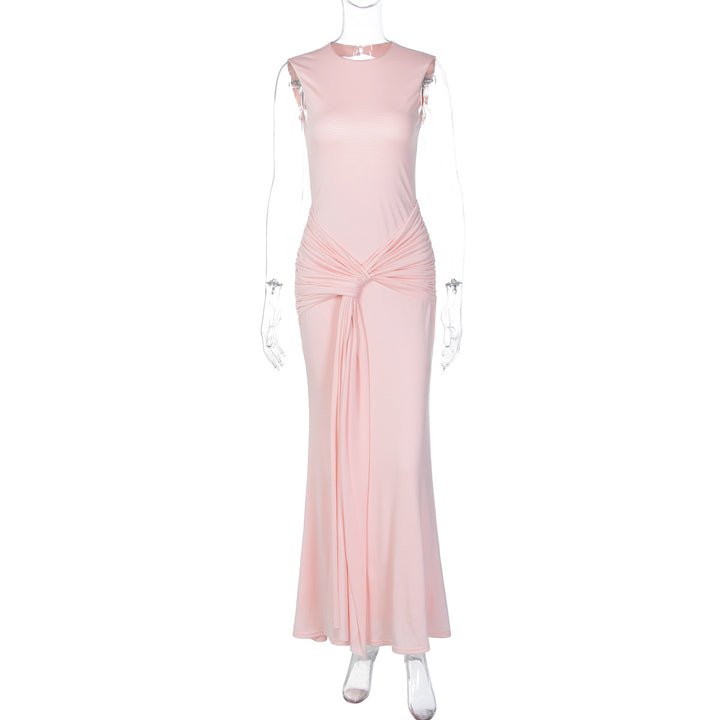 Damen Elegantes und figurbetontes Maxikleid mit Raffungen Echo Archiv