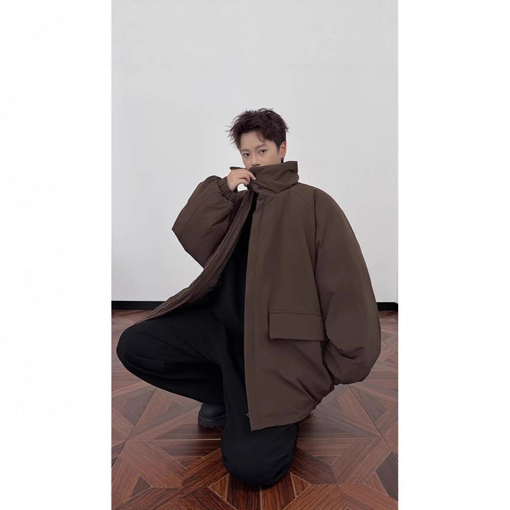 Herren Ultraleichte Oversized Daunenjacke Echoarchiv