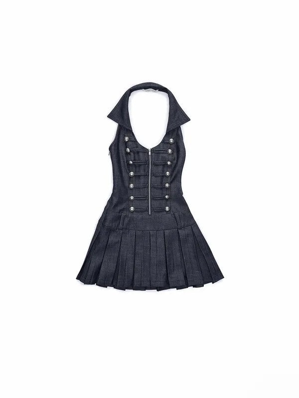 Damen Military-inspirierte Kleid Echo Archiv