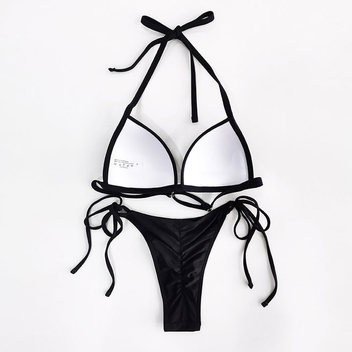 Damen Triangel-Bikini mit verstellbaren Bindebändern und komfortablem Schnitt Echo Archiv