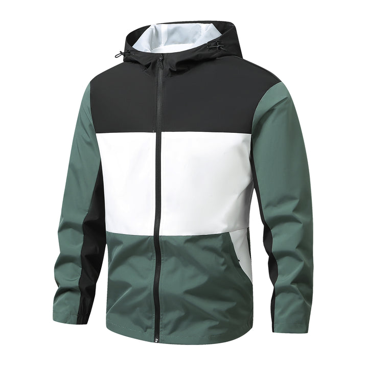 Herren modische Regenschutzjacke Echo Archiv