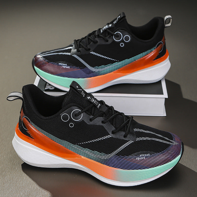 Unisex leichte Performance-Laufschuhe mit sockenähnlichem Strickschaft, reaktiver Hohlkern-Dämpfung und griffiger Profilaußensohle – Tavélo