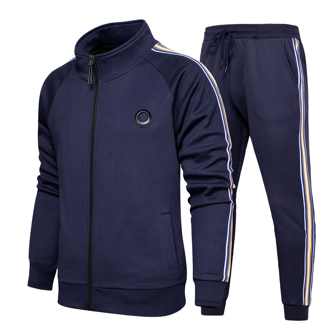 Herren sportliches Freizeitanzug-Set mit praktischen Taschen und atmungsaktiven Materialien Echoarchiv