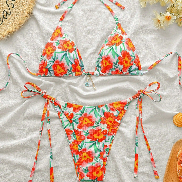 Damen Triangel-Bikini mit nachhaltiger Stoffkombination Echo Archiv