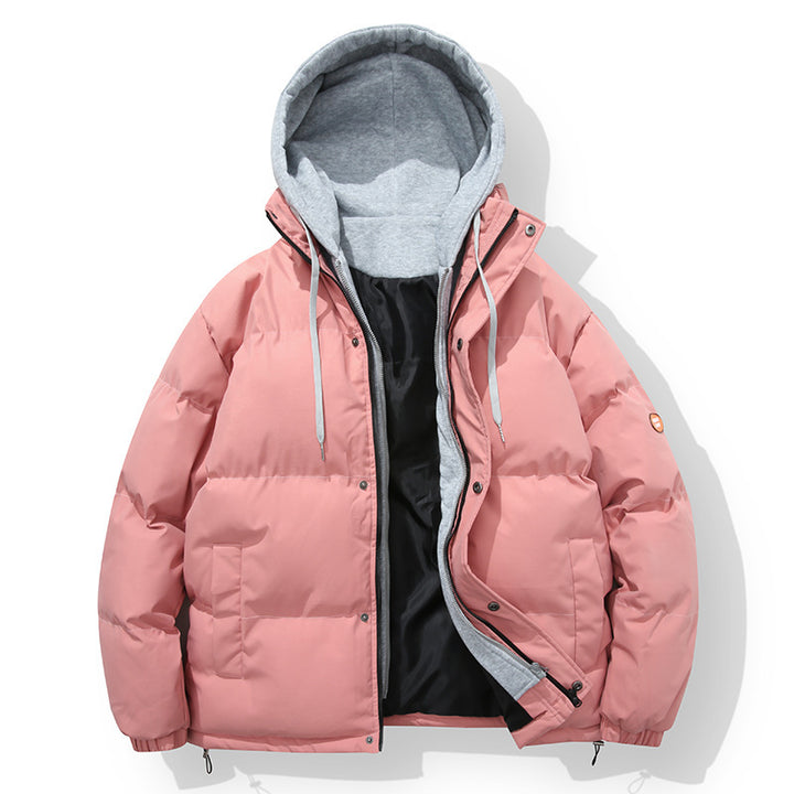 Herren wattierte Steppjacke mit integriertem Hoodie-Innenlayer und winddichter Außenlage Echo Archiv
