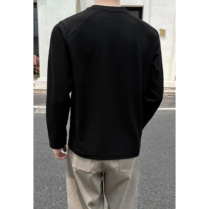 Herren Bequemer Langarmpullover Echo Archive