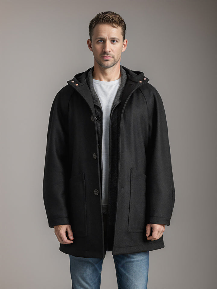 Herren funktionale Übergangsjacke mit praktischen Taschen und modernem Design Echoarchiv