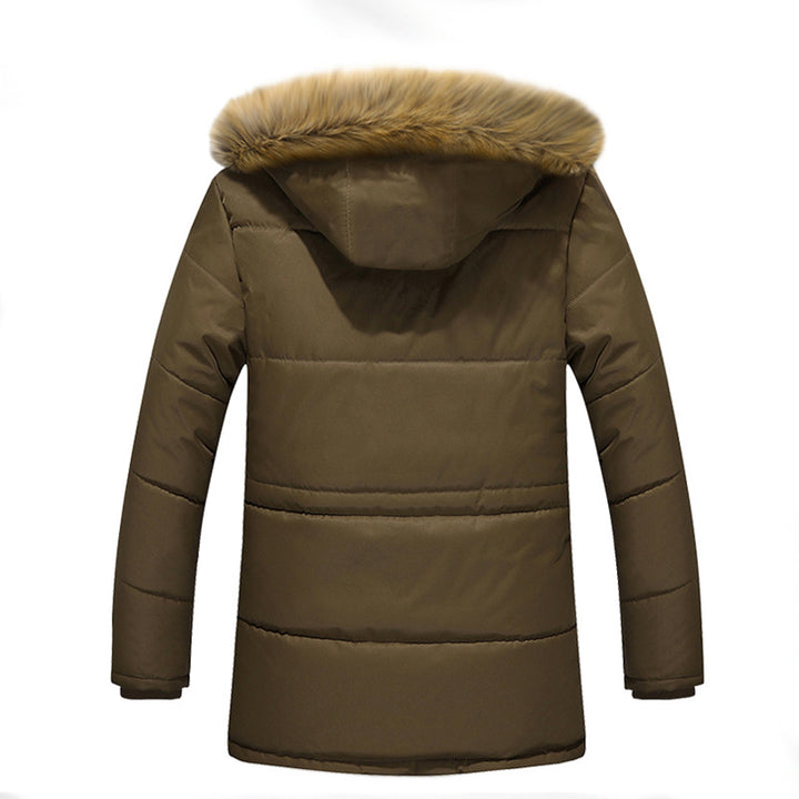 Herren Wattierter Parka mit abnehmbarer Kunstfellblende, Teddyfutter und Windschutz Echo Archiv