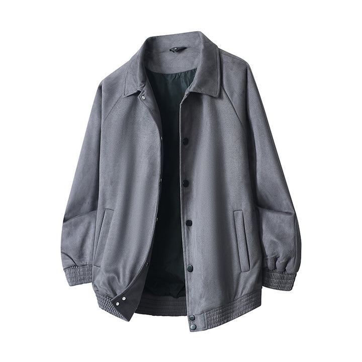 Herren Stylische Übergangsjacke mit praktischem Druckknopfverschluss Echo Archiv