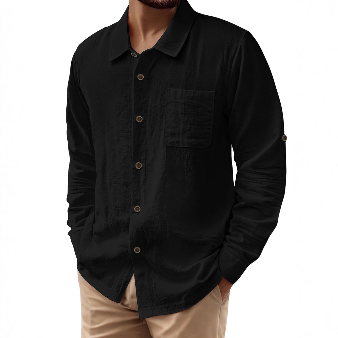 Herren lässige und elegante Hemdjacke Echoarchiv