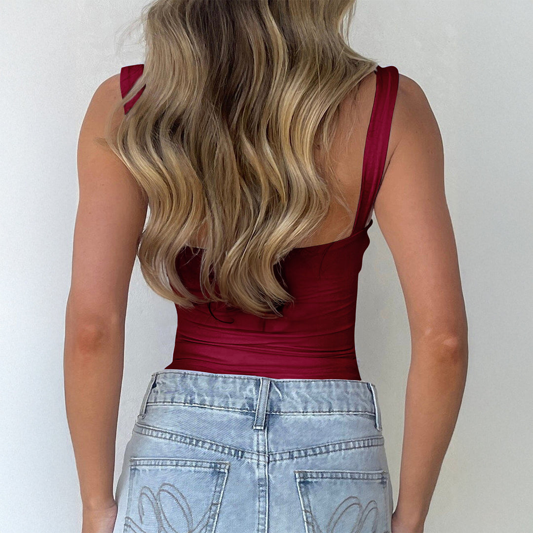 Damen Spitzen Trägertop mit raffiniertem Knoten-Design Echo Archiv