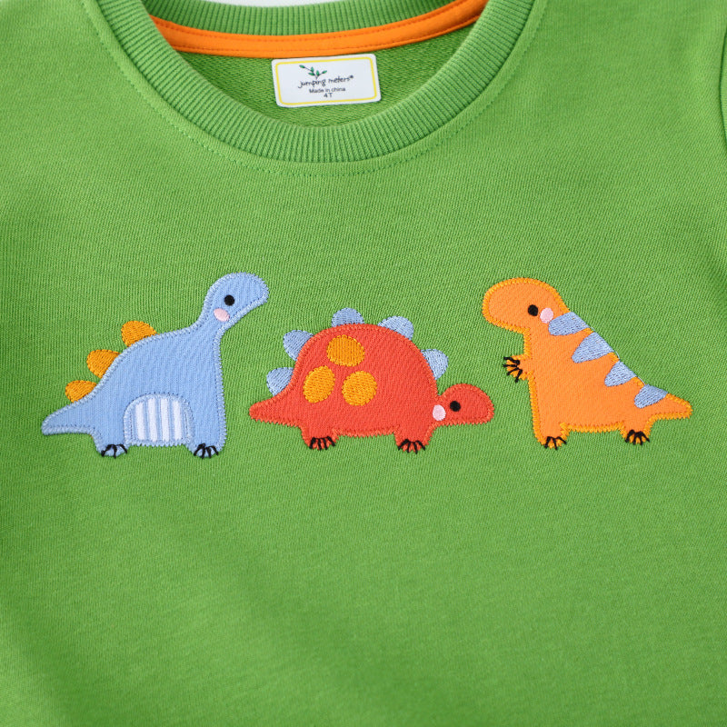 Kinder Sweater mit buntem Dinosaurier-Motiv Echo Archiv