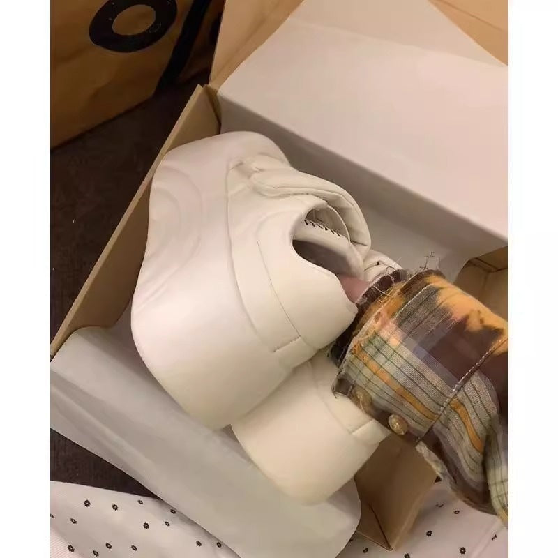 Damen Plattform Sneakers mit Klettverschluss Echo Archiv