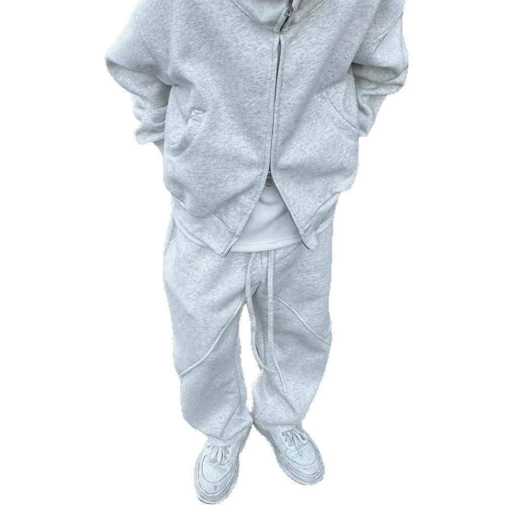 Herren Urbanes Oversized Jacken-Set Echoarchiv