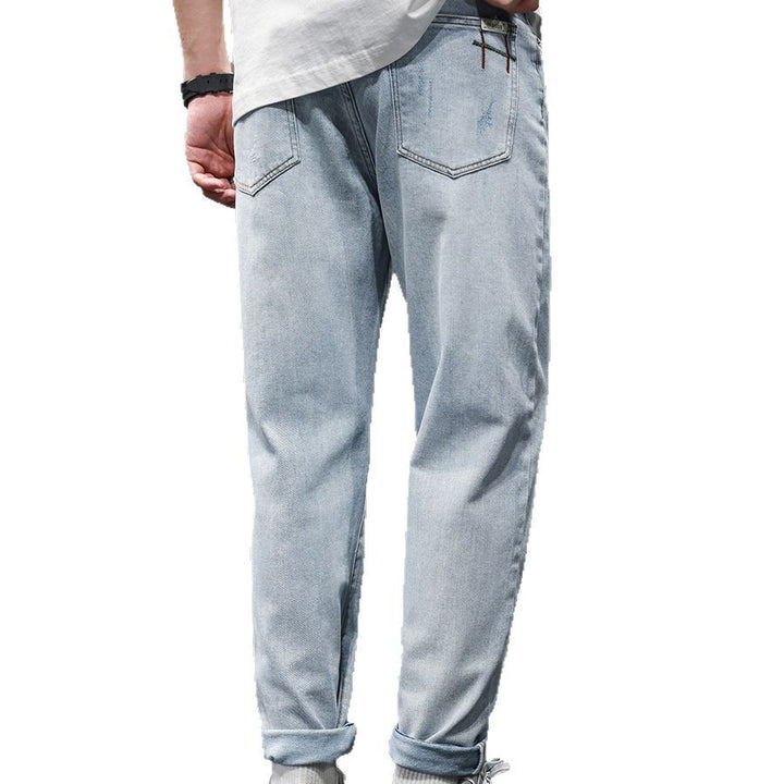 Herren entspannte Denim-Jogginghose im modernisierten Schnitt Echoarchiv
