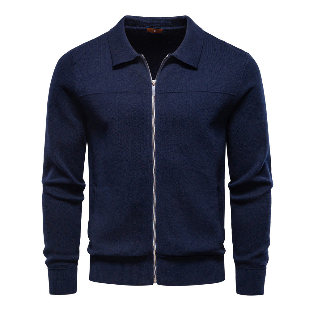 Herren modische Freizeitjacke mit hochwertigem Reißverschluss Echoarchiv