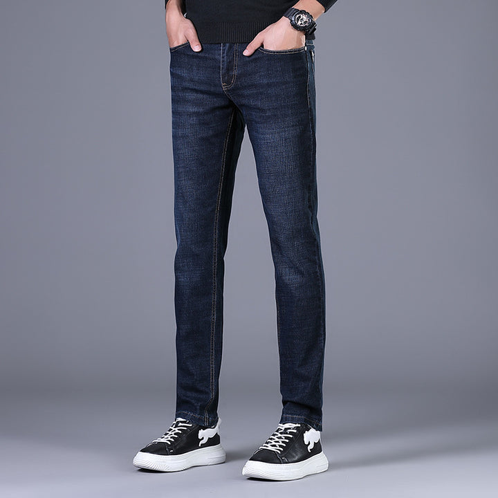 Damen Elastische Slim‑Straight-Jeans mit hohem Komfortbund Echo Archiv