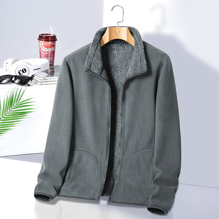 Damen Fleecejacke mit hohem Kragen Echo Archive