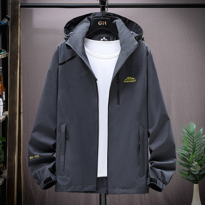 Herren Funktionale Outdoorjacke Echo Archiv