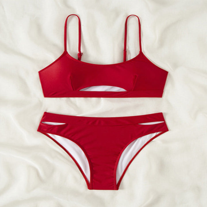 Damen Hochgeschnittener Bikini mit stylishen Cut-Outs Echo Archiv