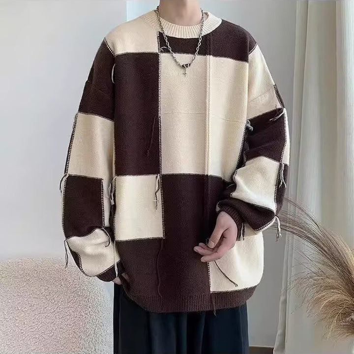 Herren Grobstrick Pullover Echoarchiv