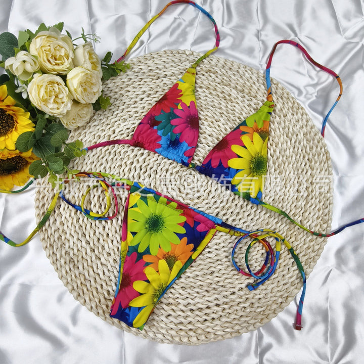 Damen Triangel-Bikini mit verspieltem Punkten-Design Echo Archiv