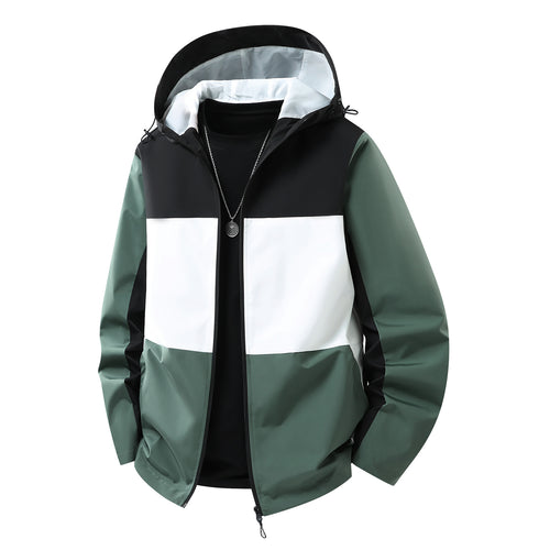 Herren modische Regenschutzjacke Echo Archiv