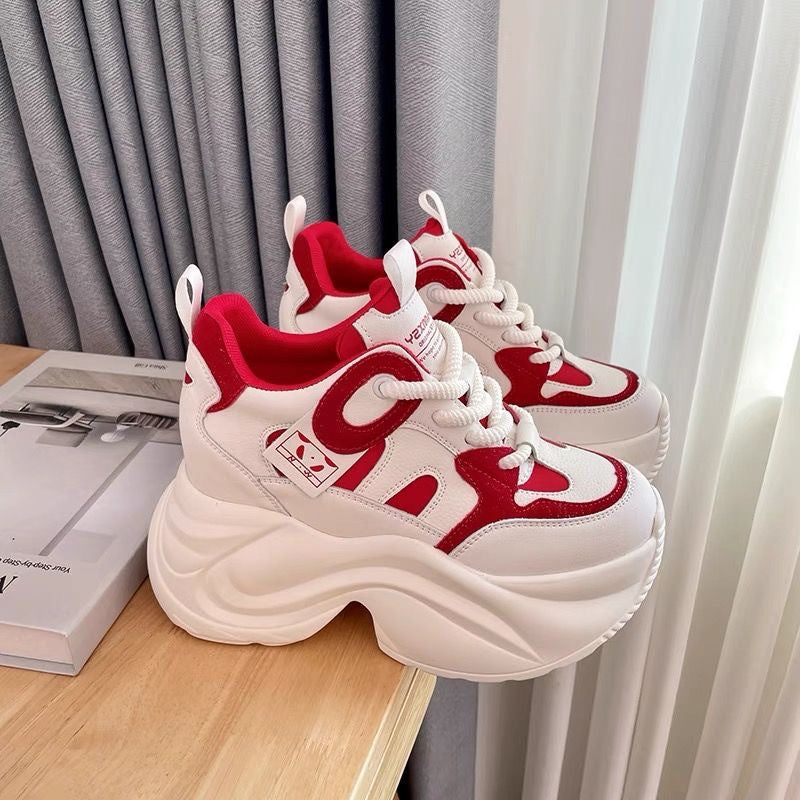 Damen modische Plateau-Sneaker Echo Archiv