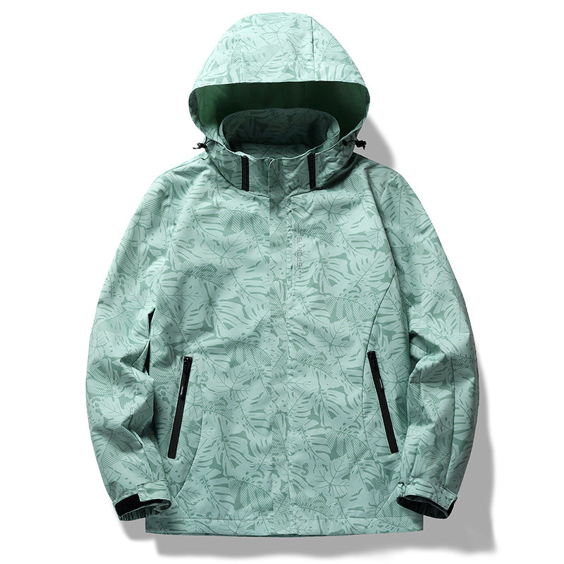 Herren Atmungsaktive Wind- und Wasserabweisende Outdoor-Jacke Echo Archive