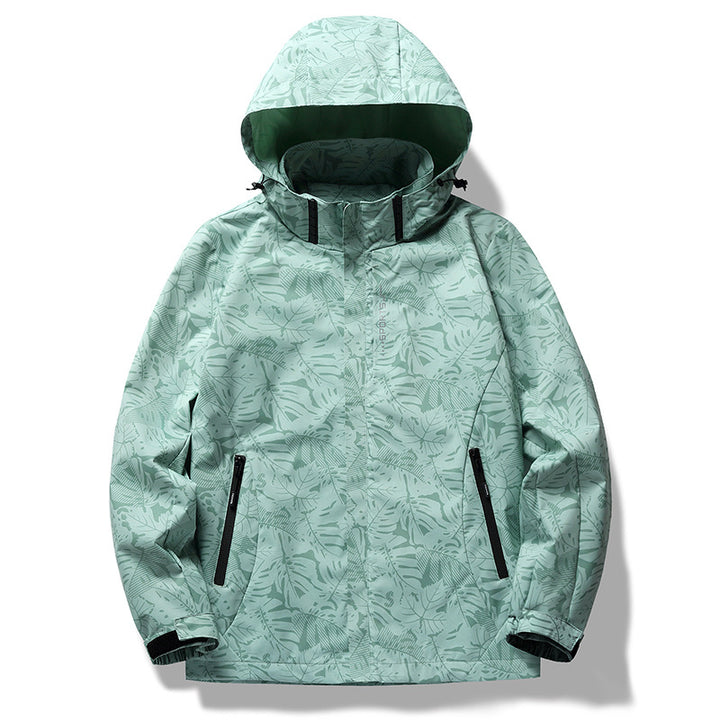 Herren Atmungsaktive Wind- und Wasserabweisende Outdoor-Jacke Echo Archive