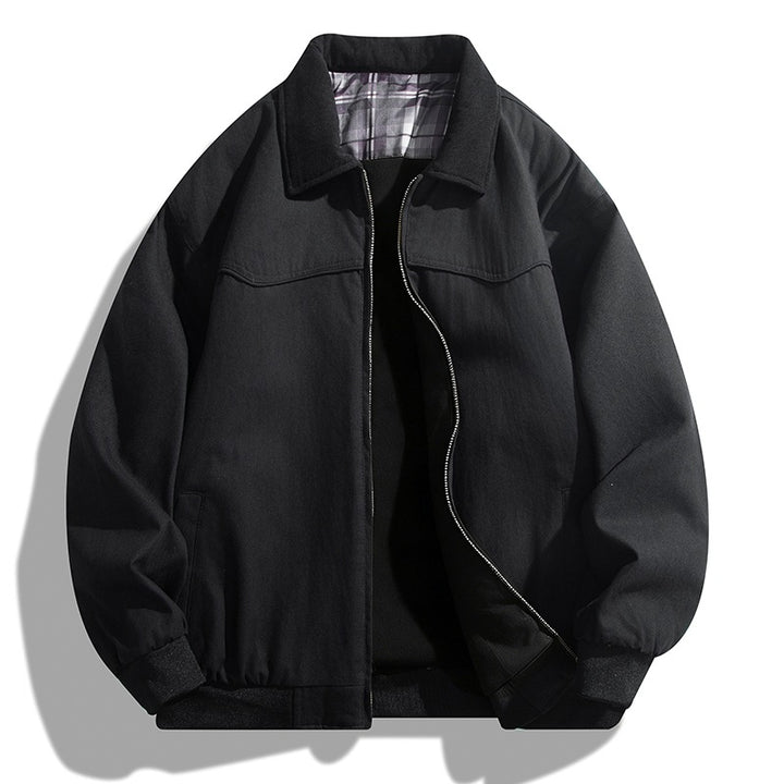 Herren Casual Steppjacke mit Kragen Echo Archiv