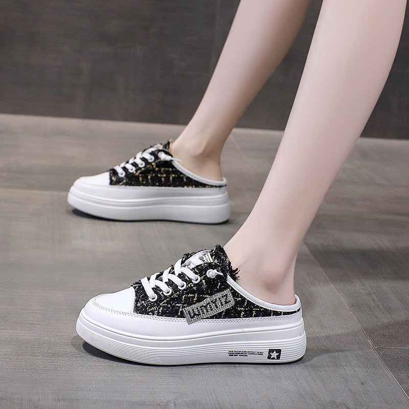Damen Bequeme Sneaker mit modischem Schachbrettmuster Echo Archiv