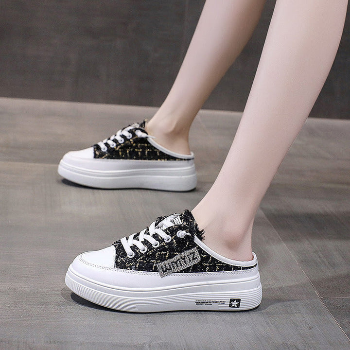 Damen Bequeme Sneaker mit modischem Schachbrettmuster Echo Archiv