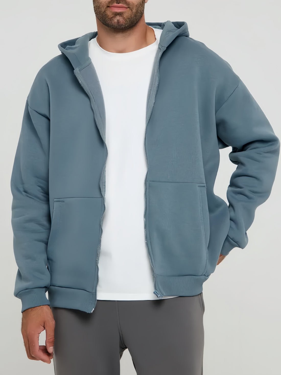 Herren Bequeme Kapuzenjacke – Taviero