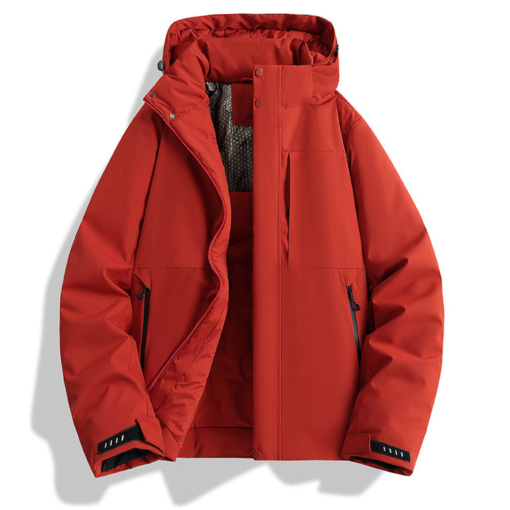 Damen Nano gepolsterte Outdoor-Jacke mit kapuze, winddichter Membran und isolierender thermischer Innenauskleidung – Avérine