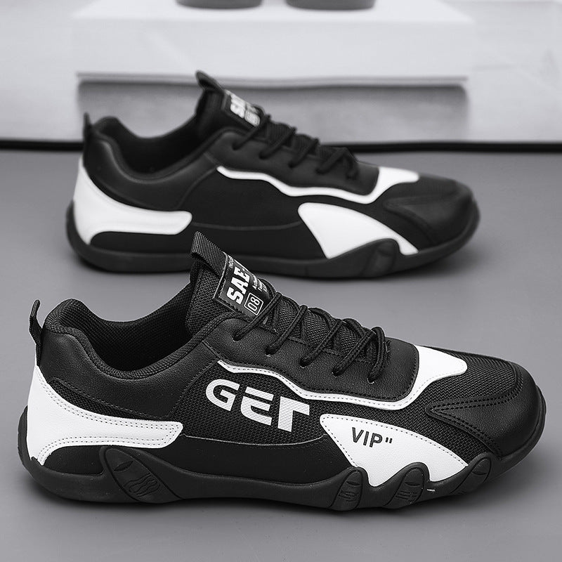 Herren Atmungsaktive Retro-Low-Top Sneaker mit gepolsterter Laufsohle Echoarchiv