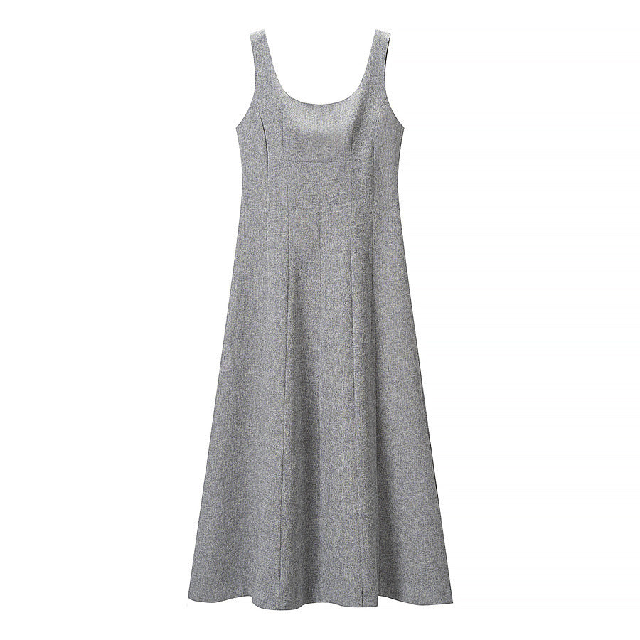 Damen Elegantes zweiteiliges Wollmisch-Kostüm mit tailliertem Kurzblazer und ausgestelltem Midirock Echo Archiv