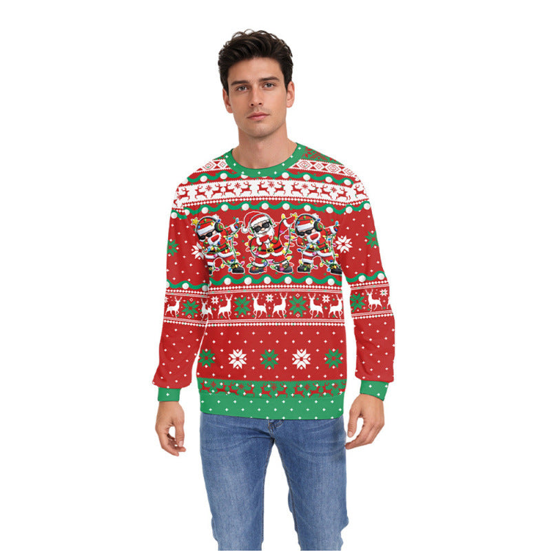 Damen Lustiger Weihnachtspullover Echoarchiv