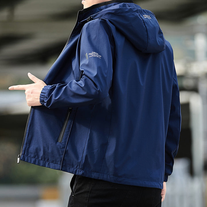 Herren Wetterfeste Übergangsjacke mit versiegelten Nähte Echo Archiv