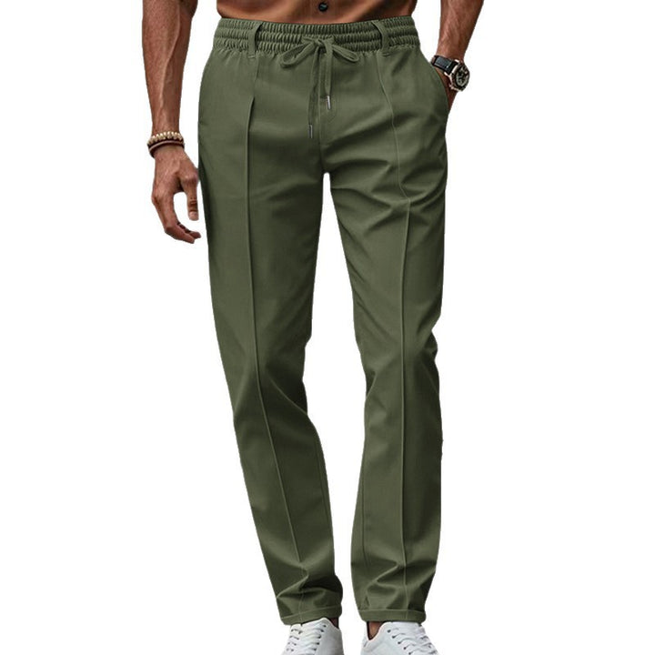 Herren elegante Slim-Fit Chinohose Echoarchiv