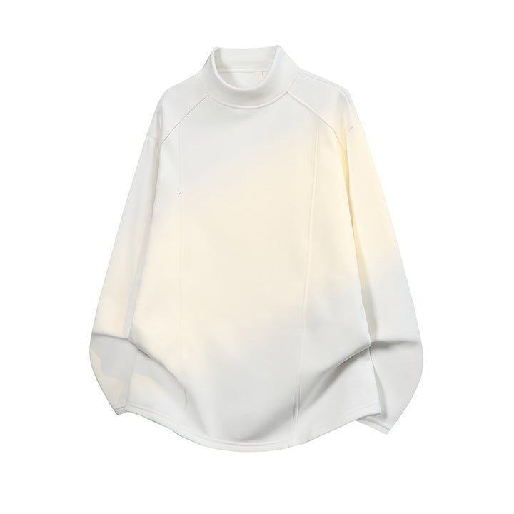 Herren Oversize Stehkragen-Sweatshirt mit Raglanärmeln und dezentem Farbverlauf Echo Archiv