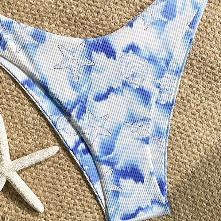 Damen Triangel-Bikini mit maritimem Motiv Echo Archiv